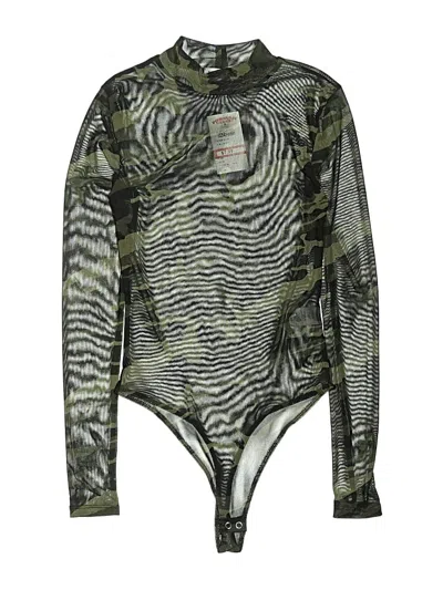 Pre-owned Popular 21 Bodysuit In Green