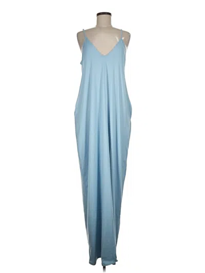 Pre-owned Popular 21 Casual Dress In Blue