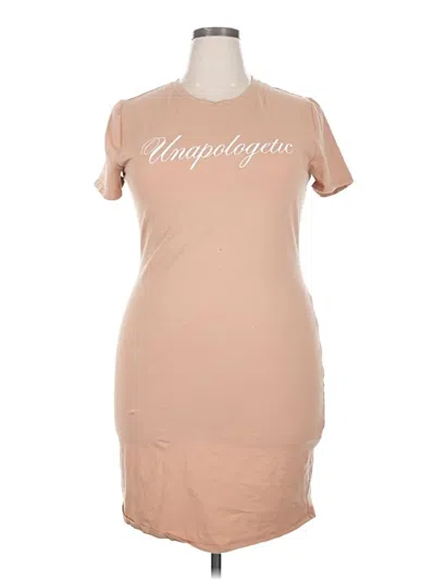 Pre-owned Popular 21 Casual Dress In Brown