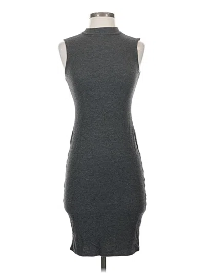 Pre-owned Popular 21 Casual Dress In Gray
