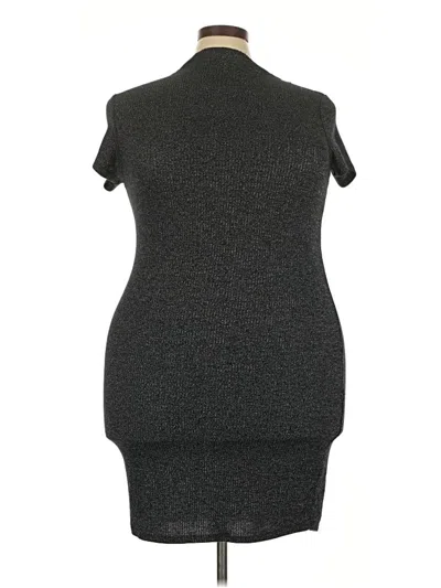 Pre-owned Popular 21 Casual Dress In Gray