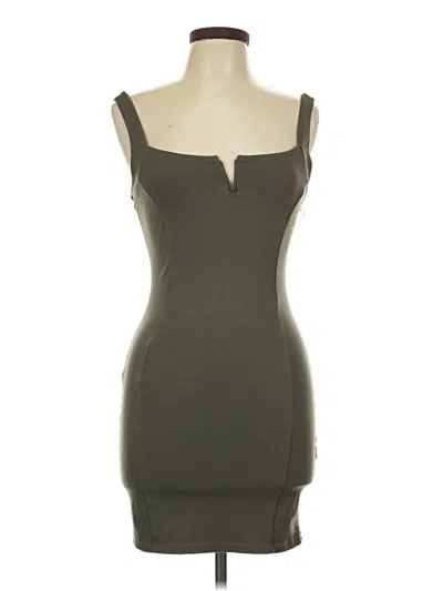 Pre-owned Popular 21 Casual Dress In Gray
