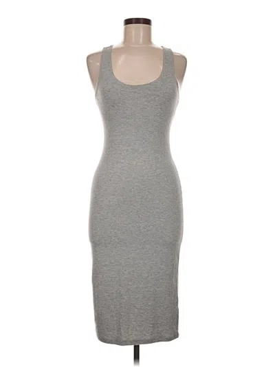 Pre-owned Popular 21 Casual Dress In Gray