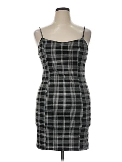 Pre-owned Popular 21 Casual Dress In Gray