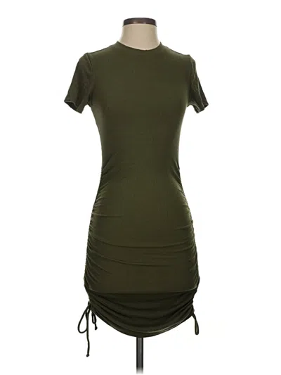Pre-owned Popular 21 Casual Dress In Green