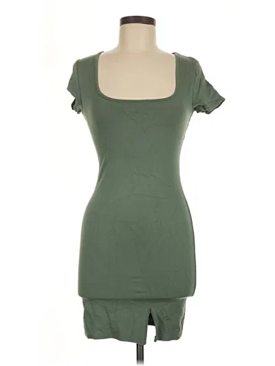 Pre-owned Popular 21 Casual Dress In Green