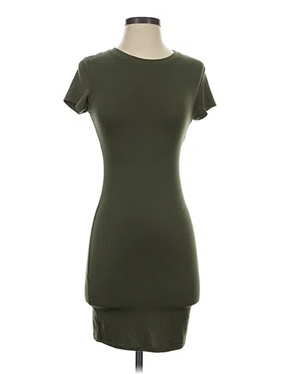 Pre-owned Popular 21 Casual Dress In Green
