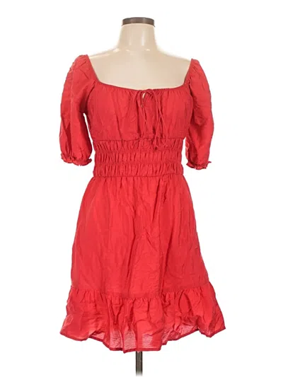Pre-owned Popular 21 Casual Dress In Red