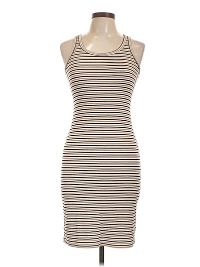 Pre-owned Popular 21 Casual Dress In Tan