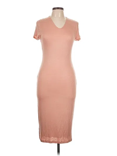 Pre-owned Popular 21 Casual Dress In Tan