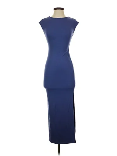 Pre-owned Popular 21 Cocktail Dress In Blue