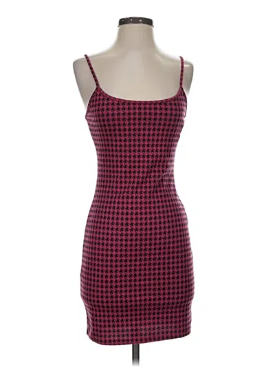 Pre-owned Popular 21 Cocktail Dress In Burgundy