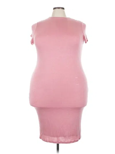Pre-owned Popular 21 Cocktail Dress In Pink