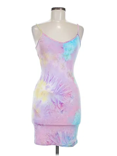 Pre-owned Popular 21 Cocktail Dress In Purple