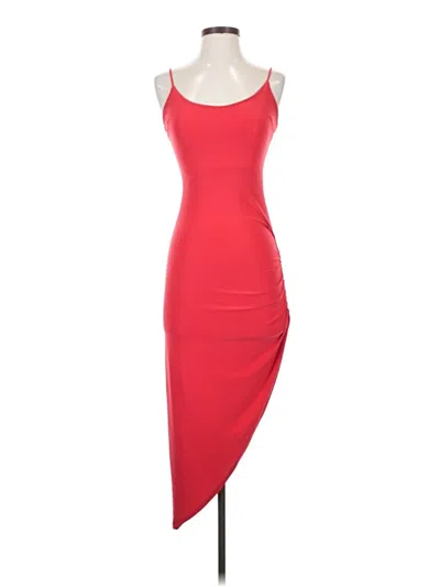 Pre-owned Popular 21 Cocktail Dress In Red