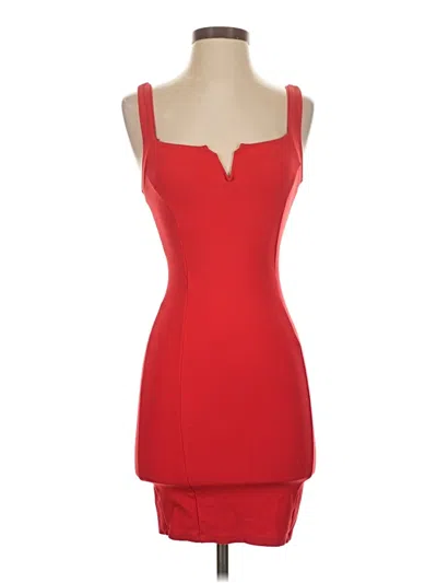 Pre-owned Popular 21 Cocktail Dress In Red
