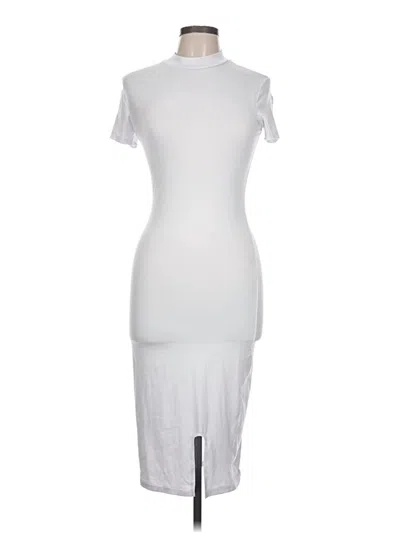 Pre-owned Popular 21 Cocktail Dress In White