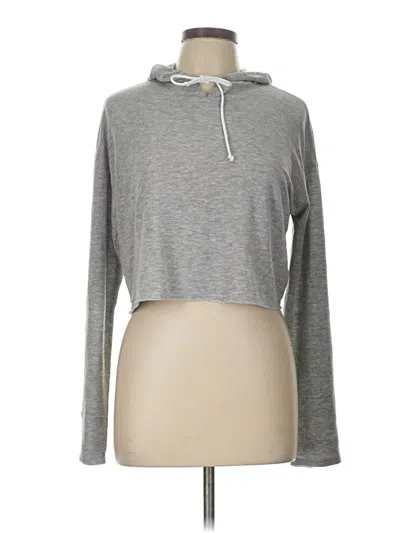 Pre-owned Popular 21 Long Sleeve T-shirt In Gray