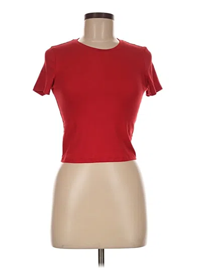 Pre-owned Popular 21 Short Sleeve T-shirt In Red