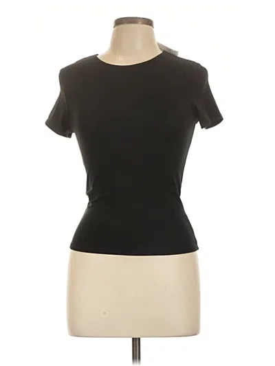Popular 21 Short Sleeve Turtleneck In Black