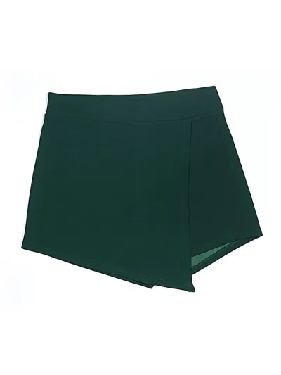 Pre-owned Popular 21 Skort In Green
