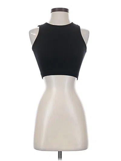 Pre-owned Popular 21 Tank Top Black Halter Neckline Tops