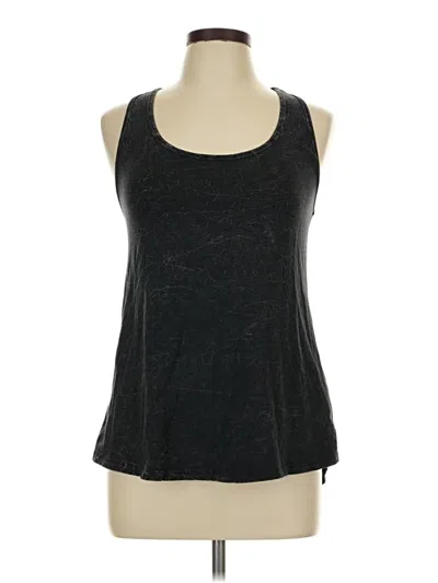 Pre-owned Popular 21 Tank Top Black Halter Neckline Tops