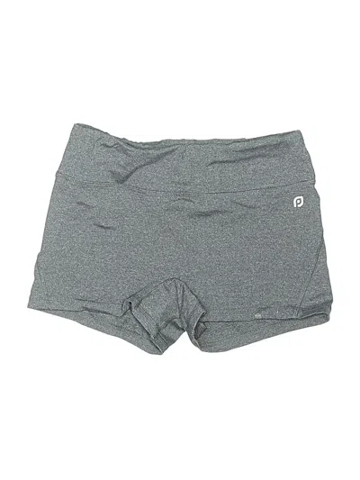 Pre-owned Popular Basics Athletic Shorts In Gray