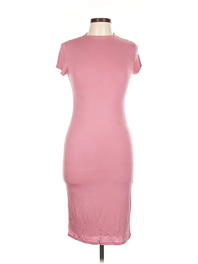 Pre-owned Popular Basics Casual Dress In Pink