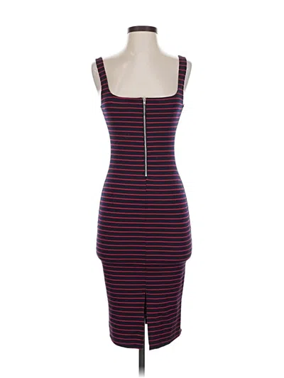 Pre-owned Popular Basics Casual Dress In Purple