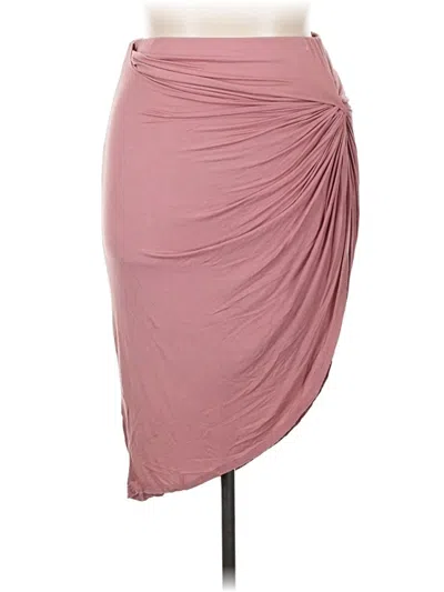 Pre-owned Popular Basics Casual Skirt In Pink