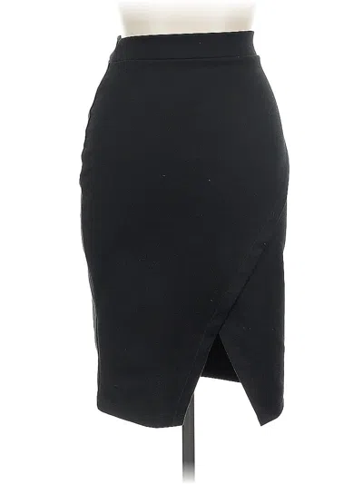 Pre-owned Popular Basics Formal Skirt In Black