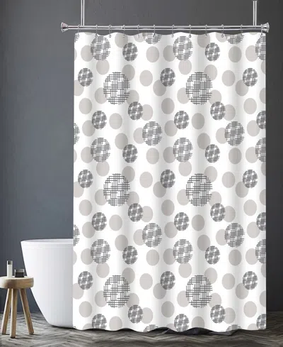 Popular Bath Circa 14-piece Shower Curtain And Liner Set In White