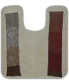 Popular Bath Miramar Bath Rug, Contour In Multi