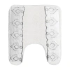 Popular Bath Monaco Bath Contour Rug In White