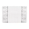 Popular Bath Monaco Bath Rug In White
