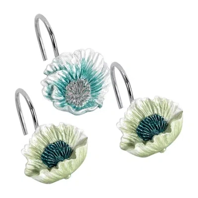 Popular Bath Poppy Fields Shower Curtain Hooks In Multi