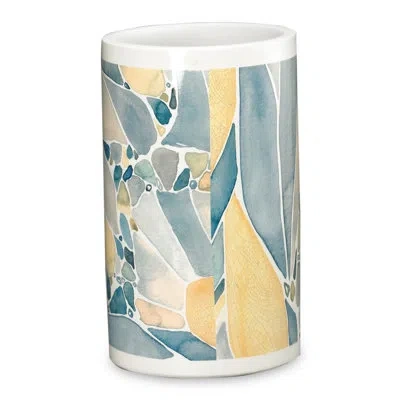 Popular Bath Shell Rummel Butterfly Tumbler In Gray;yellow;blue