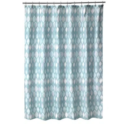 Popular Bath Shell Rummel Sea Glass Single Shower Curtain