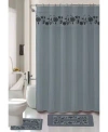 Popular Bath Vera 18-pc. Shower Set Bedding In Silver