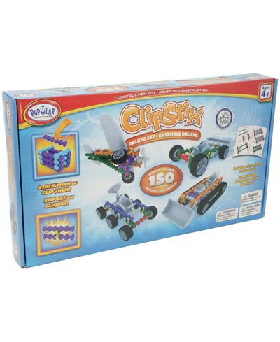 Popular Playthings Clipstix Deluxe Building Set, 150 Pieces In No Color