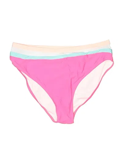 Pre-owned Popvil Swimsuit Bottoms In Pink