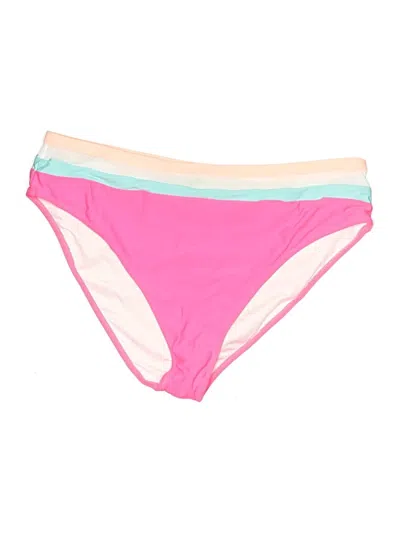 Pre-owned Popvil Swimsuit Bottoms In Pink