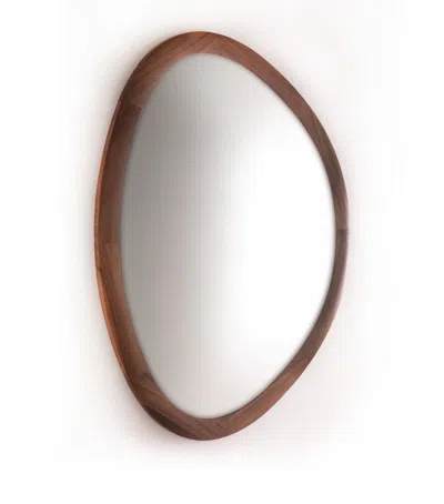 Porada Giolo Mirror In Brown