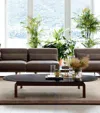 Porada Walnut Argo 3-seater Sofa In Neutral