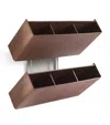 Porada Walnut Pit Stop Storage Unit
