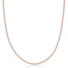 PORI JEWELRY 10K GOLD 2.0MM ROUND ROLO LINK CHAIN NECKLACE