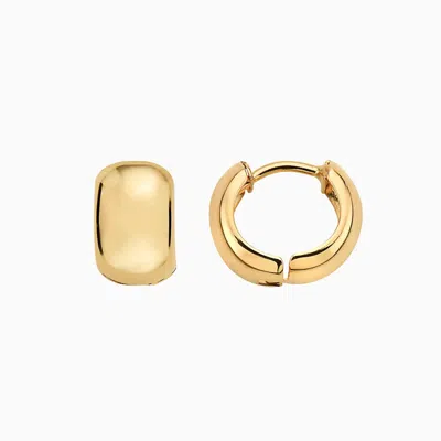Pori Jewelry 14k Bold Huggie Hoops In Gold