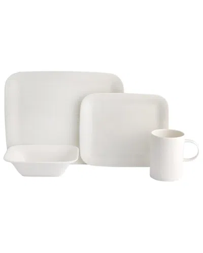 Porland Bach 4-piece Place Setting Set In White