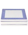 Porland Blue Passion 4pc Coaster Set